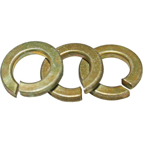 Split Lock Washer, 3/4", Yellow Zinc Infinity Industrial Services Inc.