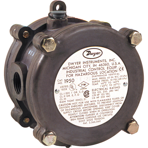 Explosion Proof Pressure Switch Infinity Industrial Services Inc.