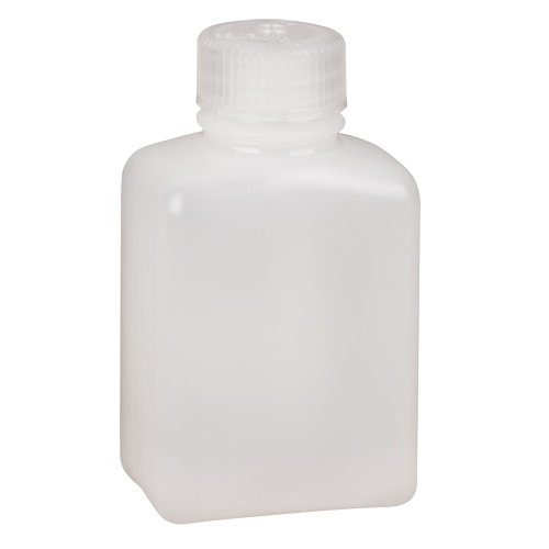 Bouteilles peu encombrantes &agrave; prise facile, Rectangulaire, 4 oz, Plastique Infinity Industrial Services Inc.