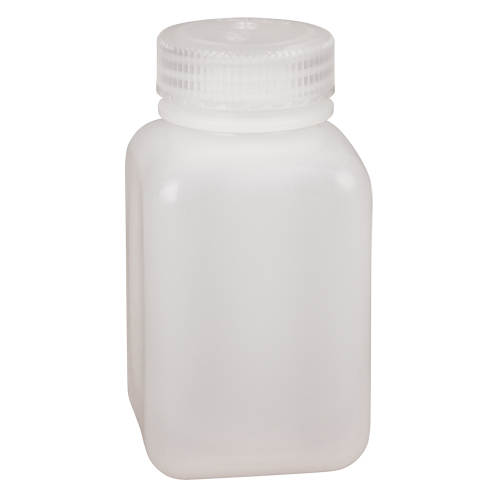 Easy-Grip Space-Saver Bottles, Square, 8 oz., Plastic Infinity Industrial Services Inc.