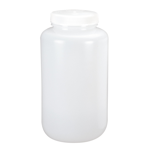 Bouteilles &agrave; large ouverture, Ronde, 1/2 gal., Plastique Infinity Industrial Services Inc.