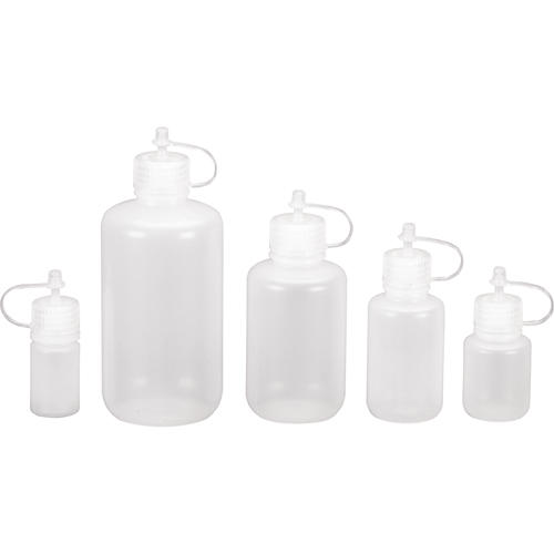 Narrow-Mouth Bottles, Round, 1/2 oz., Plastic Infinity Industrial Services Inc.