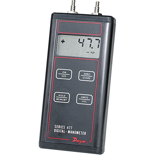 Manometer, Digital, 0 - 100 PSID/0 - 700 kPa Infinity Industrial Services Inc.