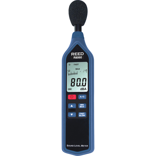 Sound Level Meter with ISO Certificate, 30 - 90 dB/50 - 110 dB/70 - 130 dB Measuring Range Infinity Industrial Services Inc.