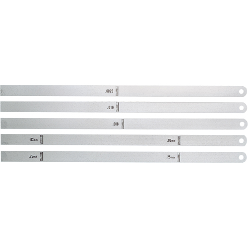 Thickness Gauges or "Feeler" Stock Infinity Industrial Services Inc.