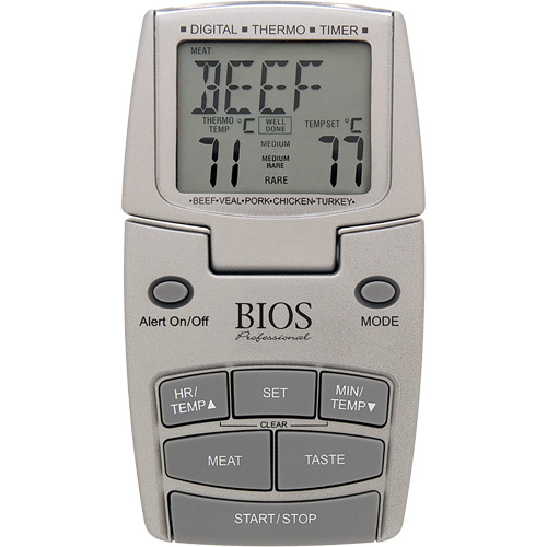 Meat Thermometer, Contact, Digital, 14-392°F (10-200°C) Infinity Industrial Services Inc.