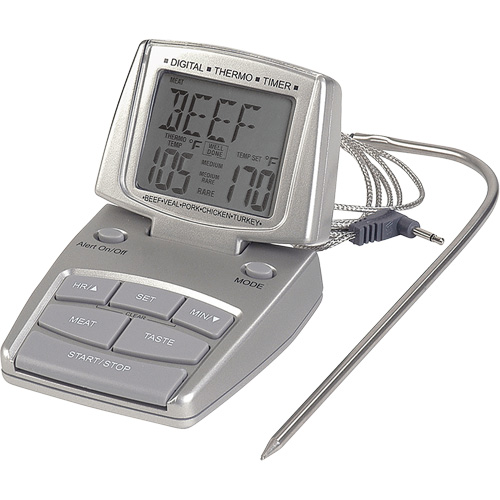 Meat Thermometer, Contact, Digital, 14-392°F (10-200°C) Infinity Industrial Services Inc.