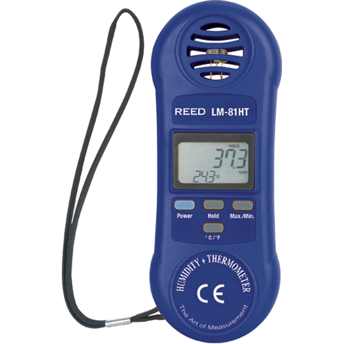 Thermo-Hygrometer, 10% - 95% RH, 32° - 122° F ( 0° - 50°C ) Infinity Industrial Services Inc.