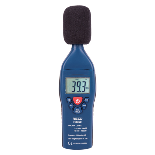 Sound Level Meter, 30 - 100 dB/60 - 135 dB Measuring Range Infinity Industrial Services Inc.