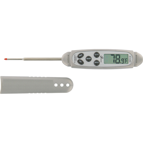 Thermom&egrave;tre &agrave; tige &agrave; l'&eacute;preuve de l'eau, Contact, Num&eacute;rique, -40,0-450,0°F (-40,0-230,0°C) Infinity Industrial Services Inc.