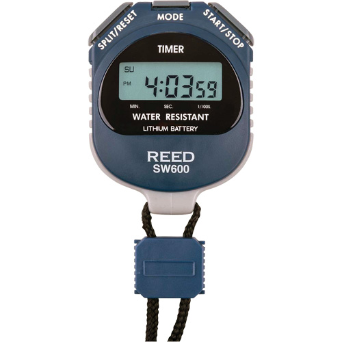 REED SW600 Stopwatch, Digital, Water Resistant Infinity Industrial Services Inc.
