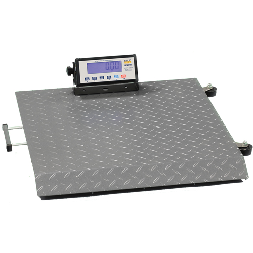 Balance &agrave; plateforme KWS CY-150, Capacit&eacute; de 330 lb / 150 kg, 24" lo x 24" la Infinity Industrial Services Inc.
