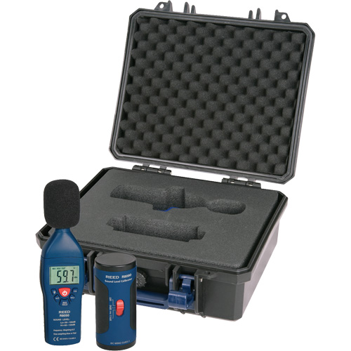 Sound Level Meter and Calibrator Kit, 30 - 130 dB Measuring Range Infinity Industrial Services Inc.
