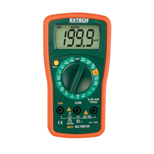 Digital Mini Multimeter, AC/DC Voltage, DC Current Infinity Industrial Services Inc.