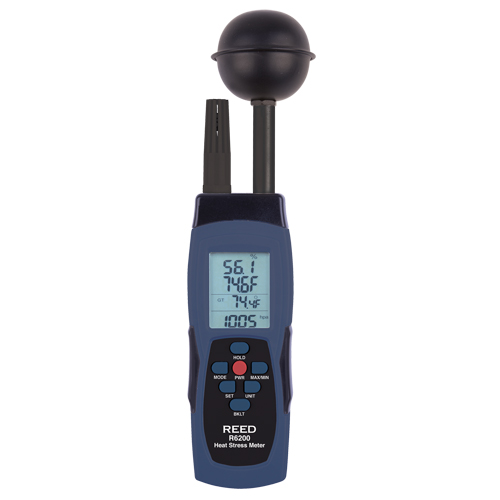 Compteur de contrainte thermique au thermom&egrave;tre-globe mouill&eacute; (WBGT) Infinity Industrial Services Inc.