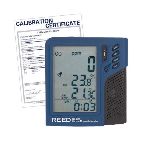 Carbon Monoxide Monitor with Temperature & Humidity with Calibration Certificate Infinity Industrial Services Inc.