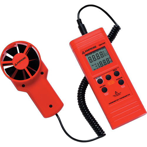 TMA10A Anemometer Thermometer, Not Data Logging, 0.4 - 25 m/sec Air Velocity Range Infinity Industrial Services Inc.