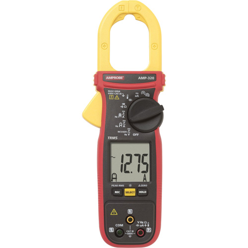 AMP-320 Motor Maintenance TRMS Clamp Meter, AC/DC Voltage, AC/DC Current Infinity Industrial Services Inc.