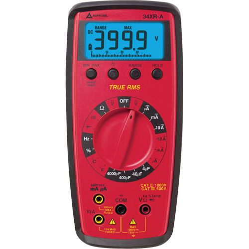 Multim&egrave;tre num&eacute;rique 34XR-A, Tension c.a./c.c., Courant c.a./c.c. Infinity Industrial Services Inc.