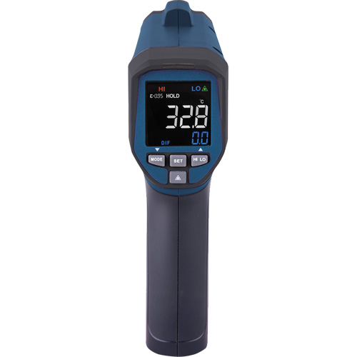Thermom&egrave;tre &agrave; infrarouge professionnel, -26 - 1472° F ( -32 - 800° C ), 30:1, &eacute;missivit&eacute; Ajustable Infinity Industrial Services Inc.