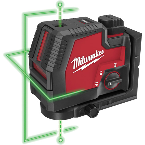 Laser vert &agrave; lignes crois&eacute;es et points daplomb rechargeable par USB Redlithium 21 Infinity Industrial Services Inc.