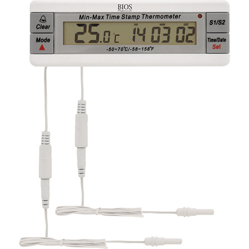 Thermom&egrave;tre pour vaccins, Contact, Num&eacute;rique, -50-70°F (-58-158°C) Infinity Industrial Services Inc.