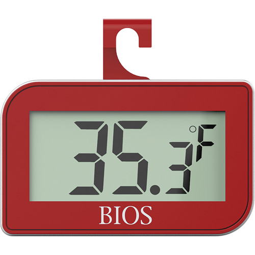 Fridge/Freezer Thermometer, Non-Contact, Digital, -4-122°F (-20-50°C) Infinity Industrial Services Inc.