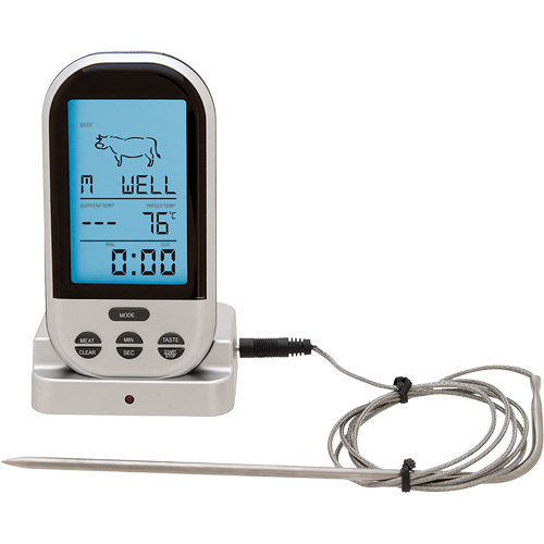 Wireless Meat & Poultry Thermometer, Contact, Digital, 32-482°F (0-250°C) Infinity Industrial Services Inc.