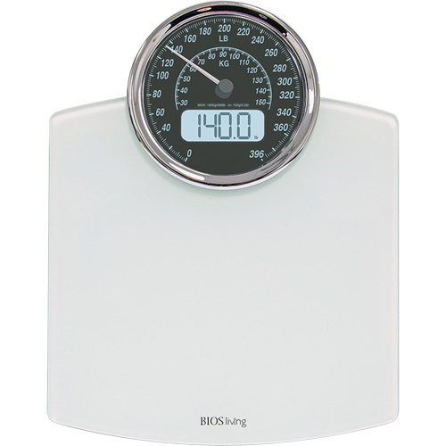 Digital Analog Scale, 396 lbs. Cap., 100 g / 0.2 lbs. Graduations Infinity Industrial Services Inc.
