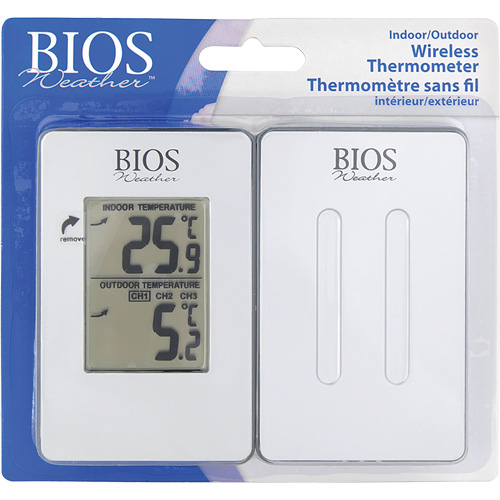 Thermom&egrave;tre sans fil int&eacute;rieur/ext&eacute;rieur, Sans contact, Analogique, 31-158°F (-35-70°C) Infinity Industrial Services Inc.