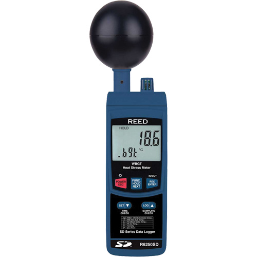 Compteur de stress thermique &agrave; enregistrement de donn&eacute;es avec certificat de calibration Infinity Industrial Services Inc.