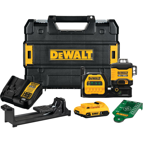 Trousse de laser vert sans fil 20 V Max* 3x360 Infinity Industrial Services Inc.