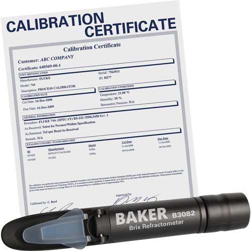 Refractometer with ISO Certificate, Analogue (Sight Glass), Br Infinity Industrial Services Inc.