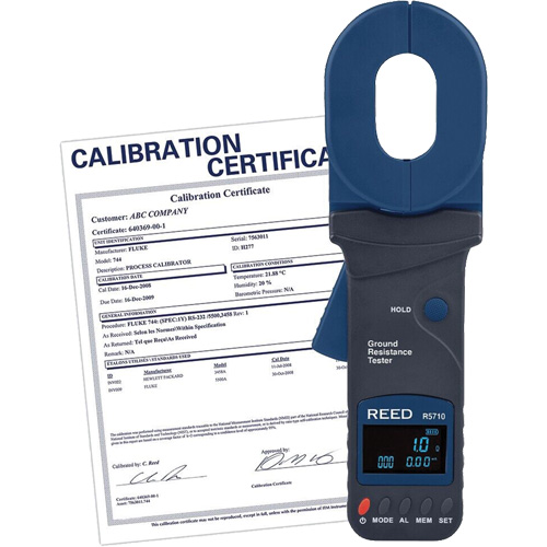 Clamp-On Ground Resistance Tester with ISO Certificate Infinity Industrial Services Inc.