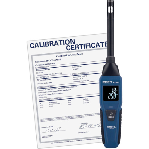 Bluetooth Smart Series Thermo-Hygrometer with ISO Certificate, 0% - 100% RH, -4°- 140° F ( -20° - 60° C ) Infinity Industrial Services Inc.