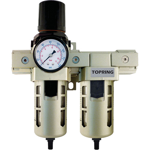 Airflo 400 Filter, Regulator & Coalescing Filter, 1/2" NPT, 150 PSI, 1.5 fl. Oz. Capacity Infinity Industrial Services Inc.