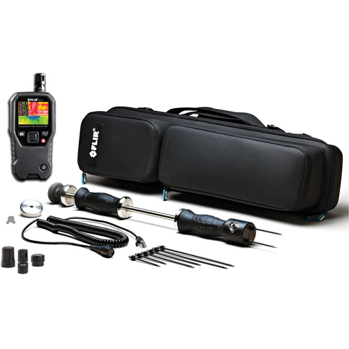 Professional Imaging Moisture Kit with Hammer & Wall Cavity Probe, 7 - 100% Moisture Range, 32°- 122° F ( 0° - 50° C ) Temperature Range Infinity Industrial Services Inc.