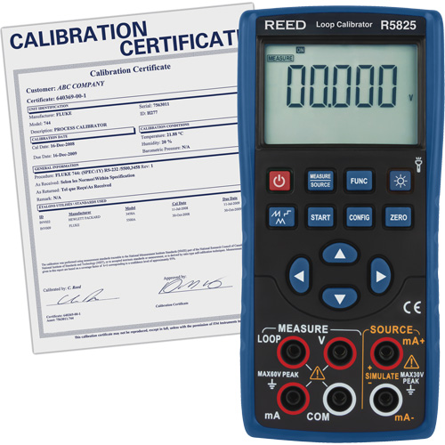 Loop Calibrator with Traceable Certificate Infinity Industrial Services Inc.