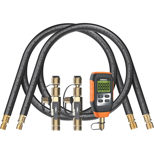 Rapid Evacuation Kit with Hoses, Core Tools, & Micron Gauge Infinity Industrial Services Inc.