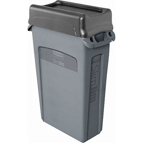 Slim Jim&reg; Container with Venting Channels, Plastic, 23 US gal. Infinity Industrial Services Inc.