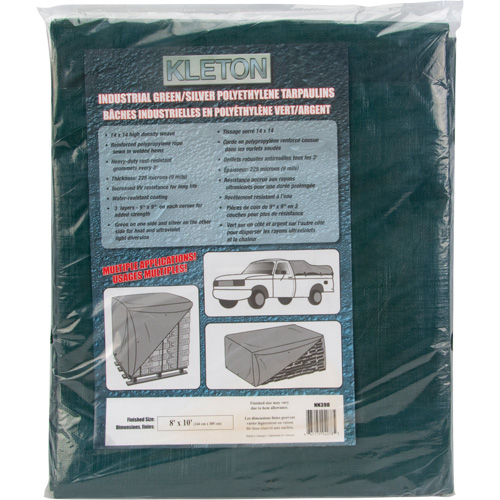 Tarp, Heavy-Duty, Green, 8' x 6' x 9 mils Infinity Industrial Services Inc.
