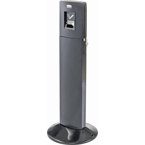 Metropolitan Smokers' Station, Free-Standing, Stainless Steel, 1.6 US gal. Capacity, 42-4/5" Height Infinity Industrial Services Inc.
