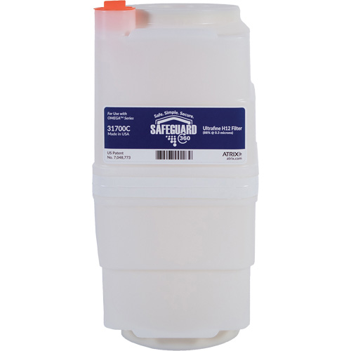 Filtre pour aspirateurs portables SafeGuard 360, Cartouche, Pour 1 gal. US Infinity Industrial Services Inc.