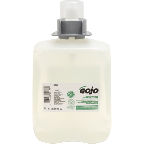 FMX-20 Green Certified Hand Soap, Foam, 2 L, Unscented Infinity Industrial Services Inc.