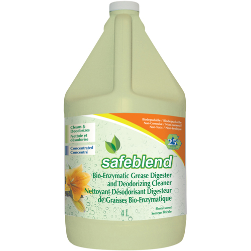Nettoyants d&eacute;sodorisants et digesteurs de graisse, 4 L/4,0 L Infinity Industrial Services Inc.