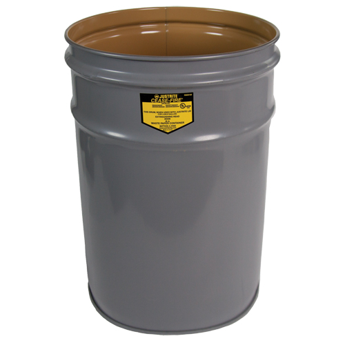 Baril de cendrier gris Cease-Fire Infinity Industrial Services Inc.