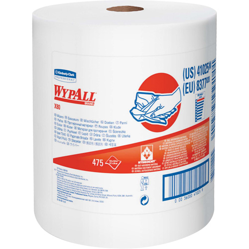 X80 Disposable Cloths, Heavy-Duty, 12-1/2" L x 13-2/5" W Infinity Industrial Services Inc.