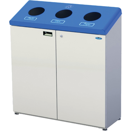 Stand Alone Recycling Stations, Bulk, Steel, 53.1 US Gal. Infinity Industrial Services Inc.