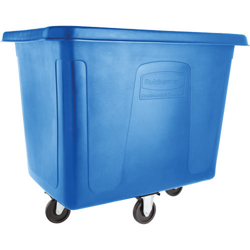 Chariot cubique, Plastique recycl&eacute; noir, 38" lo x 26" la x 28" h, Volume 8 pi³, Capacit&eacute; 300 lb Infinity Industrial Services Inc.