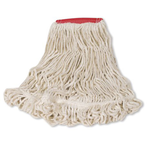 Super Stitch Wet Mop, Floor Finishing, Cotton/Yarn, 21 oz., Loop Style Infinity Industrial Services Inc.